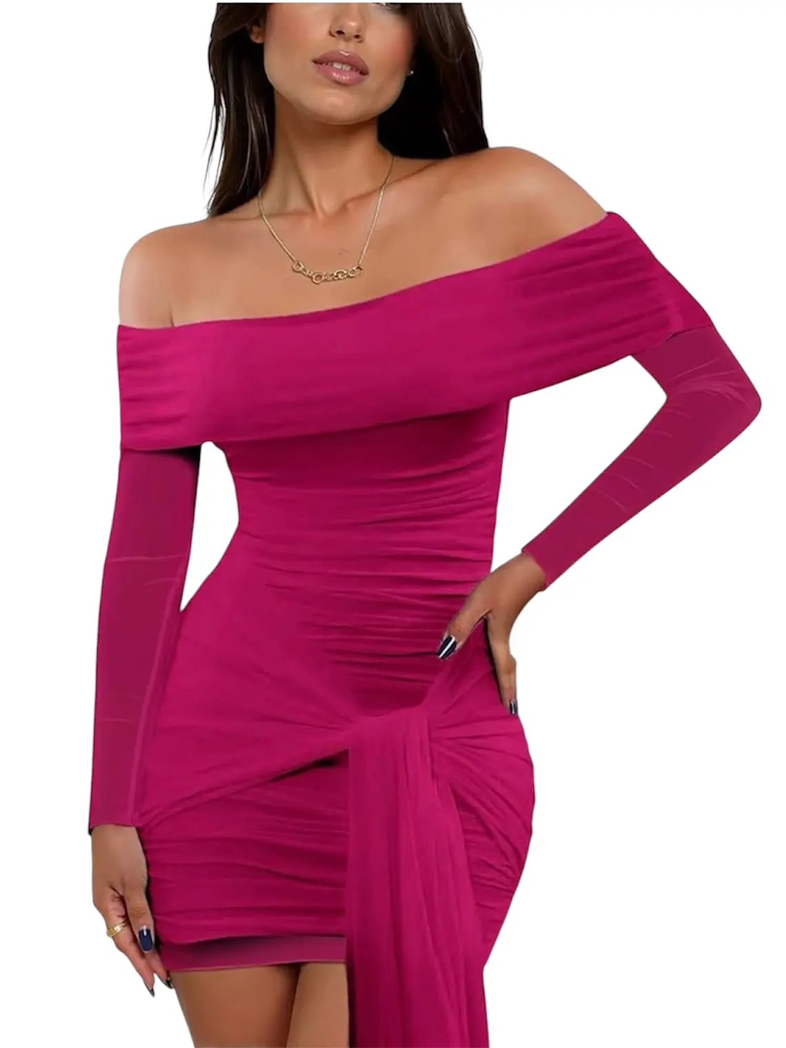 Promise Off the Shoulder Dress 3