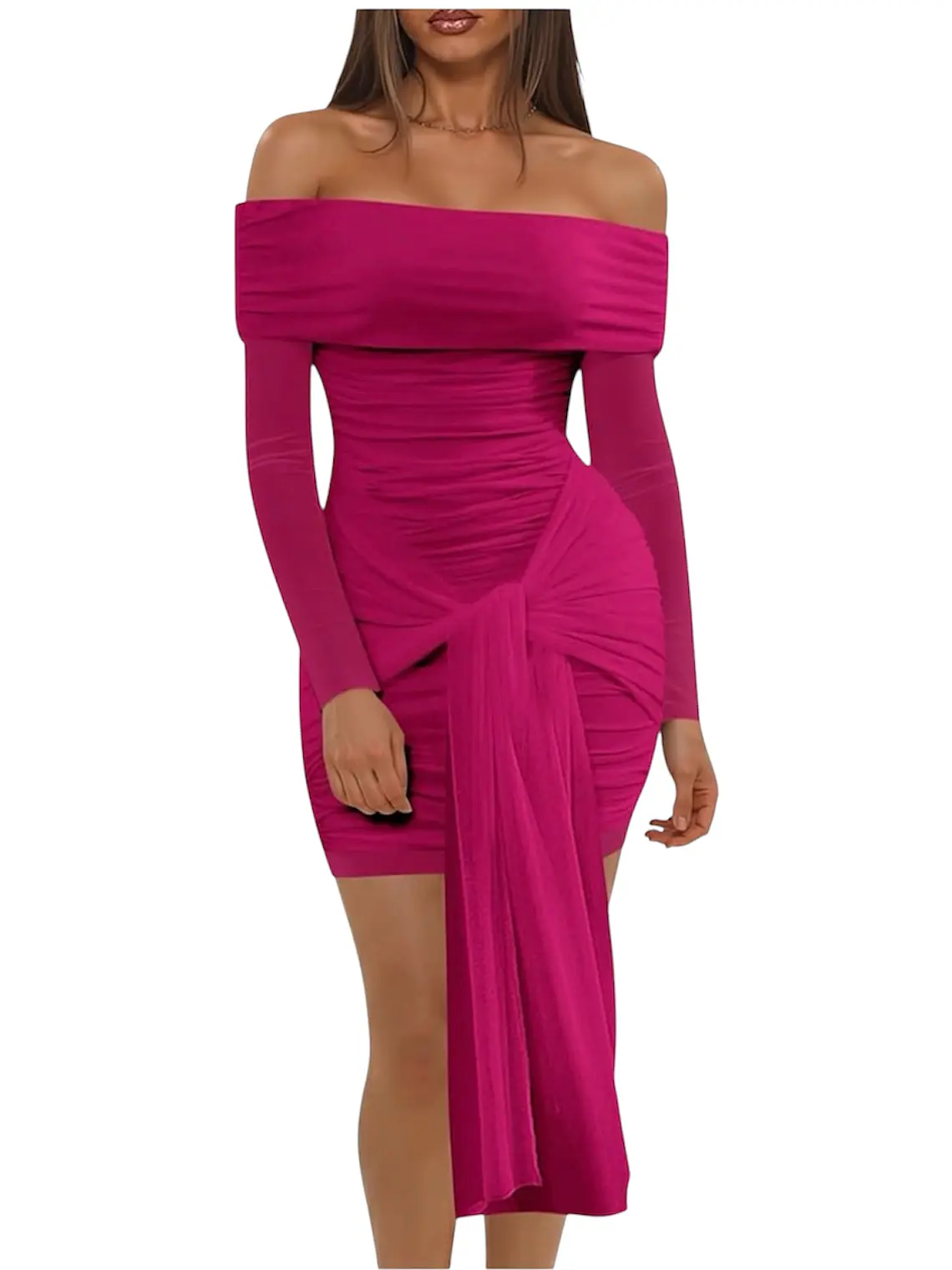 Promise Off the Shoulder Dress 1
