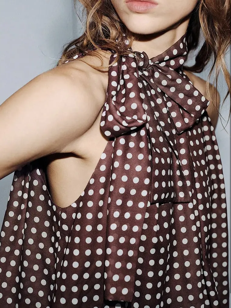 Polka Dot Halter Top 5