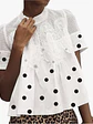 Lace Trim Baby Doll Top - thumbnail 1