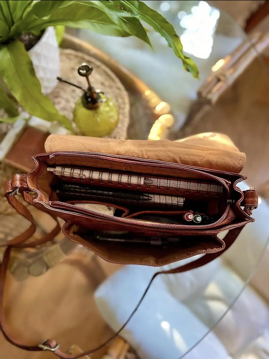 Leather Crossbody Bag 4