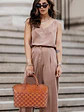 Luxe Genuine Leather Satchel - thumbnail 6