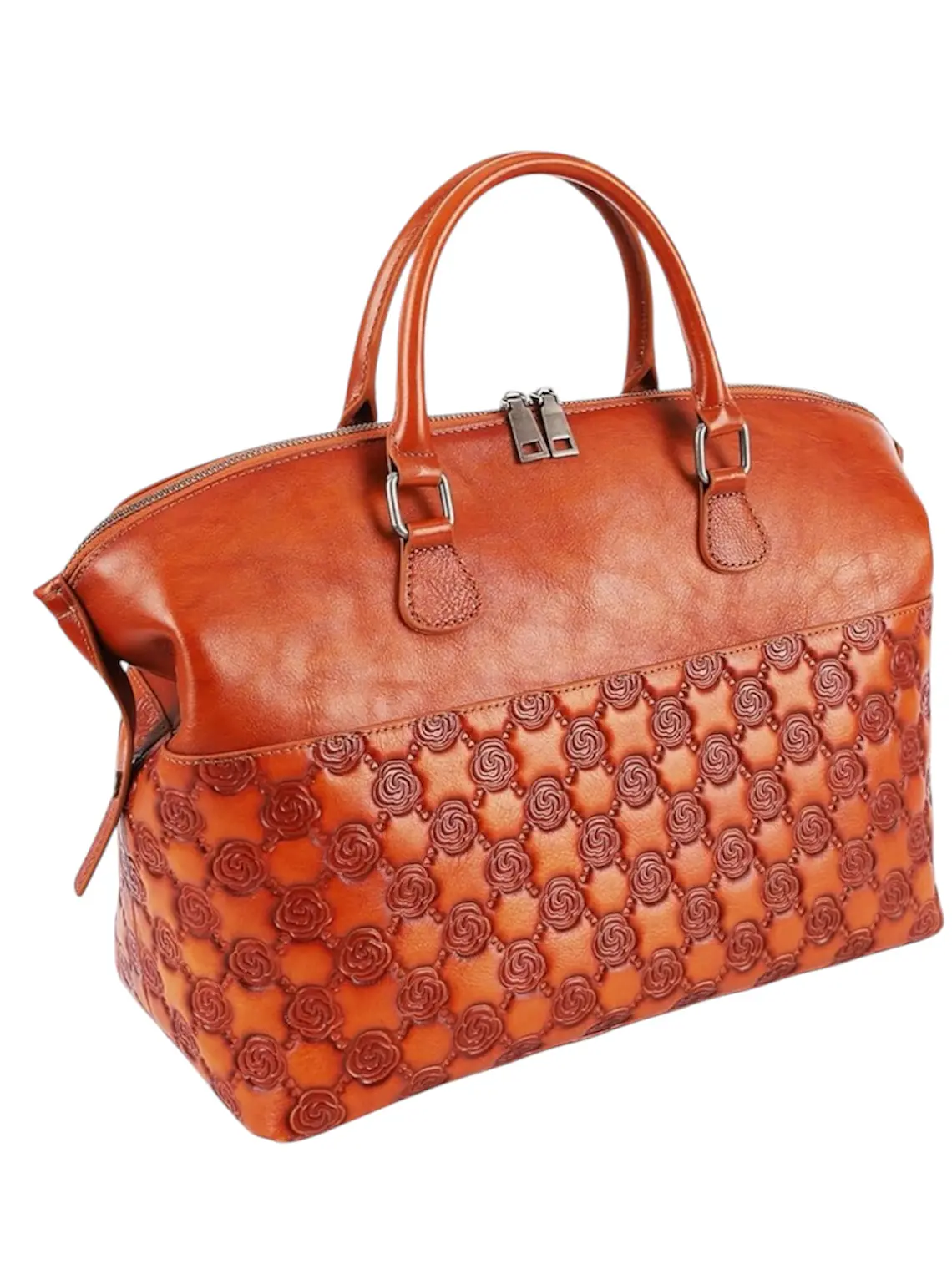 Luxe Genuine Leather Satchel 1