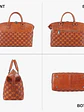 Luxe Genuine Leather Satchel - thumbnail 2