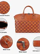 Luxe Genuine Leather Satchel - thumbnail 4