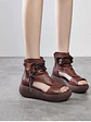 Hightop Leather Sandals - thumbnail 4