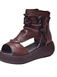 Hightop Leather Sandals - thumbnail 2