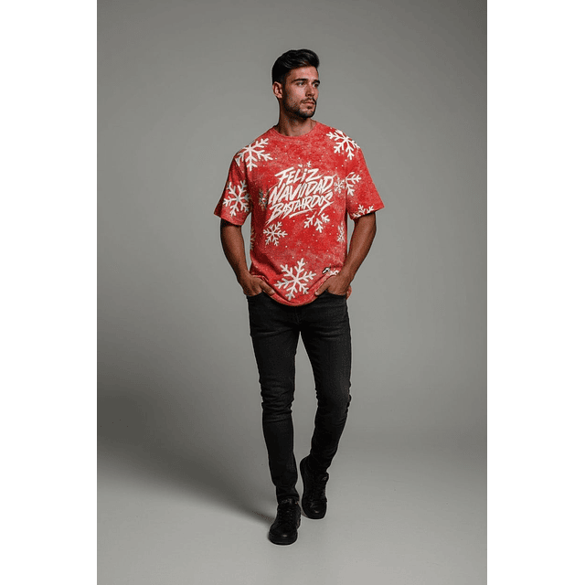 polera oversize navidad n-1