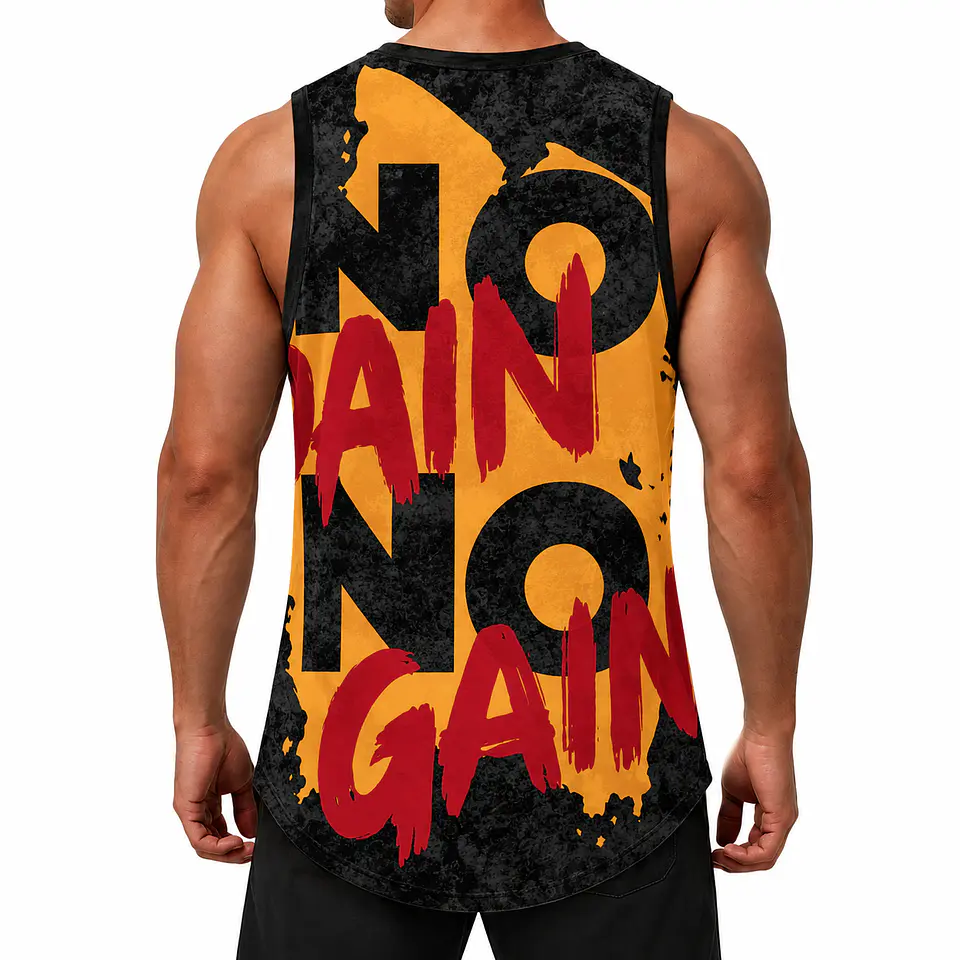 sudadera no pain no gain 1