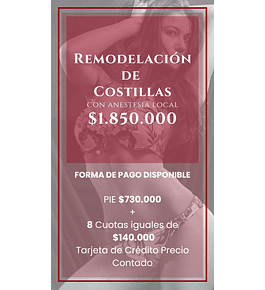 prOmO REMODELACION DE COSTILLAS 