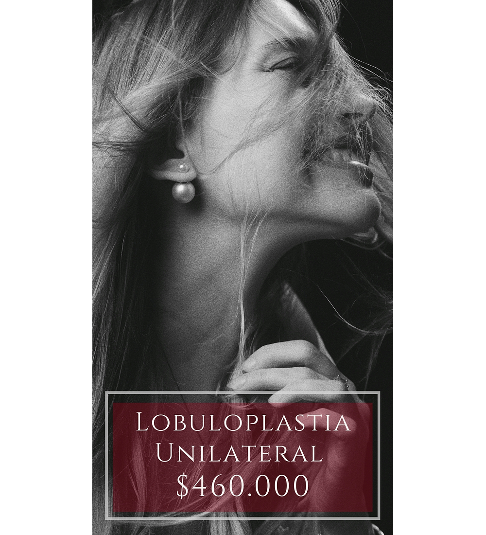 LOBULOPLASTIA UNILATERAL