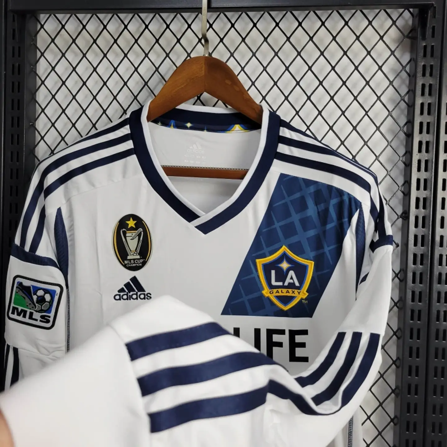 LA GALAXY Retro 12/13 (Home) Manga Comprida 3