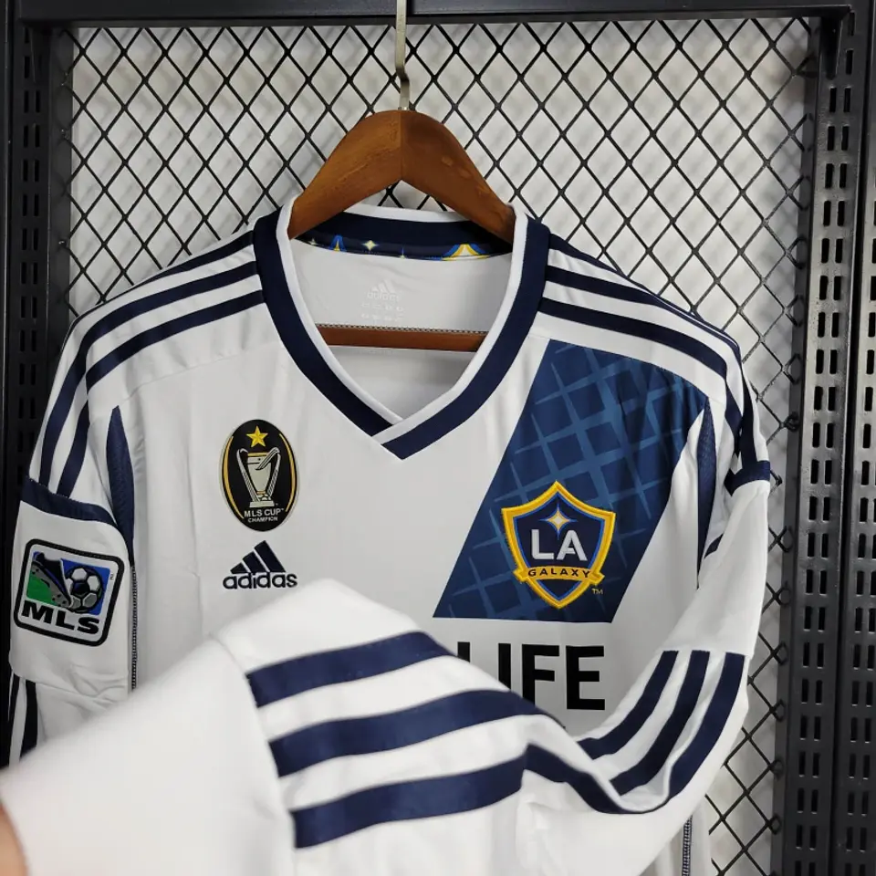 LA GALAXY Retro 12/13 (Home) Manga Comprida 3