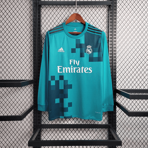 REAL MADRID Retro 17/18 (Third Manga Comprida)