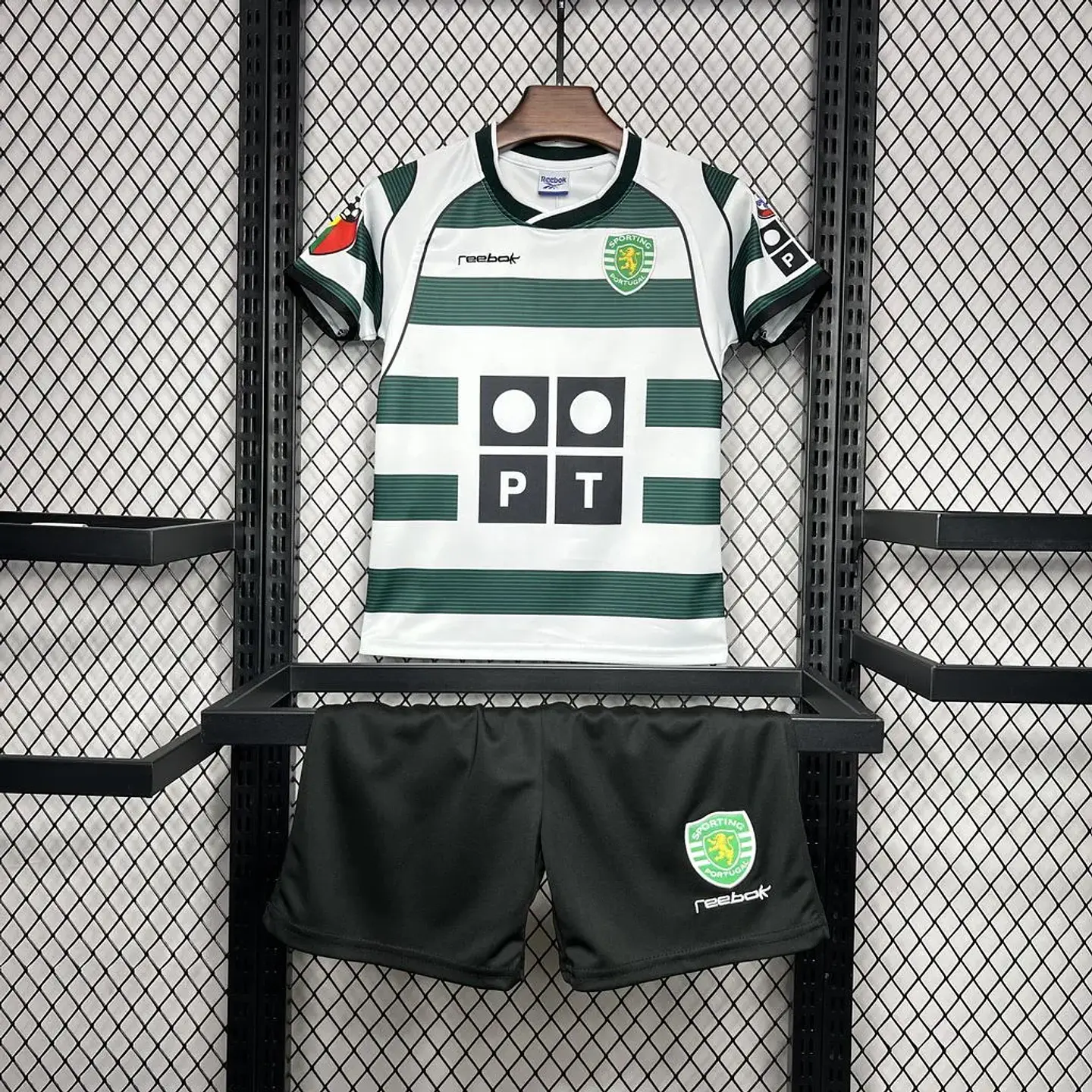SPORTING CP Retro 2001/03 (Home Kit Criança) 1