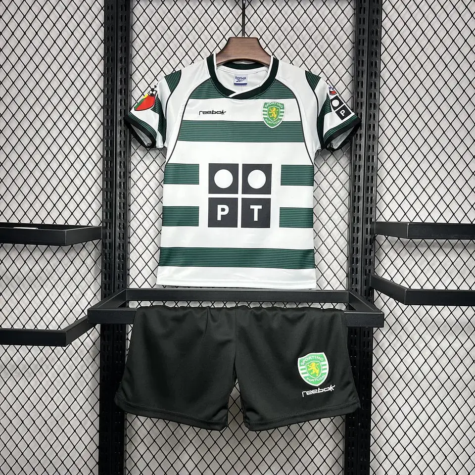 SPORTING CP Retro 2001/03 (Home Kit Criança) 1