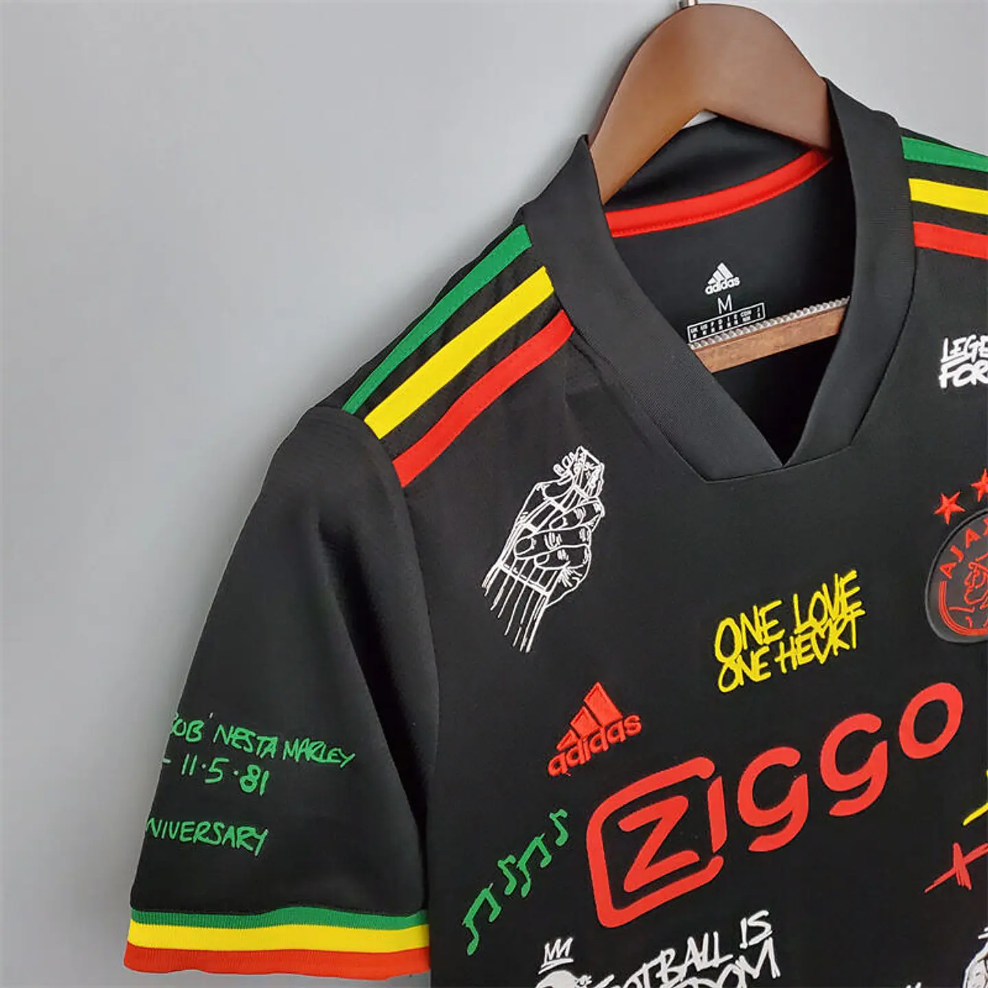 AJAX FC 21/22 Retro (Edição Especial Bob Marley) 3