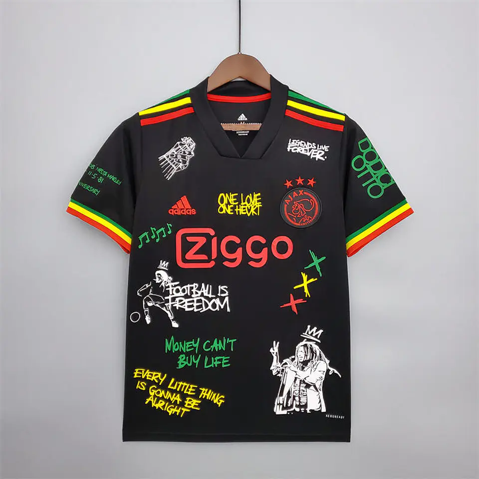 AJAX FC 21/22 Retro (Edição Especial Bob Marley) 1