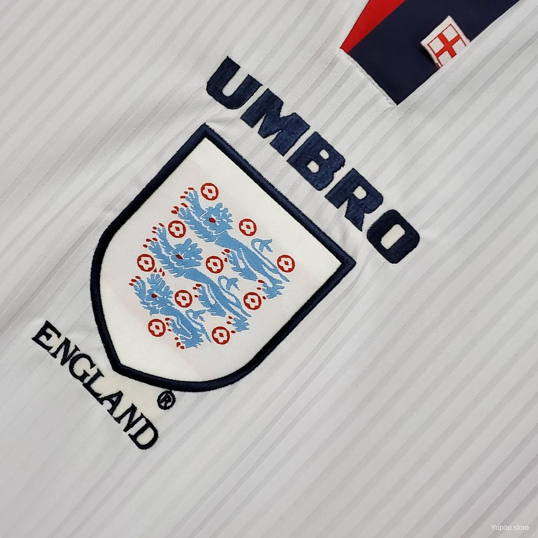 INGLATERRA 1998 Retro (Home Kit) Manga Comprida 4