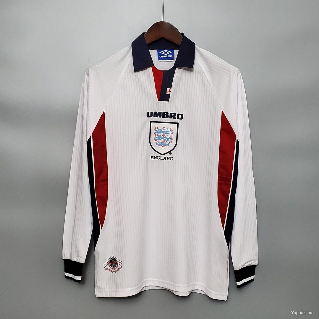 INGLATERRA 1998 Retro (Home Kit) Manga Comprida 1