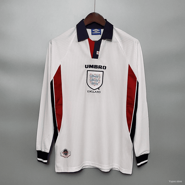INGLATERRA 1998 Retro (Home Kit) Manga Comprida 1