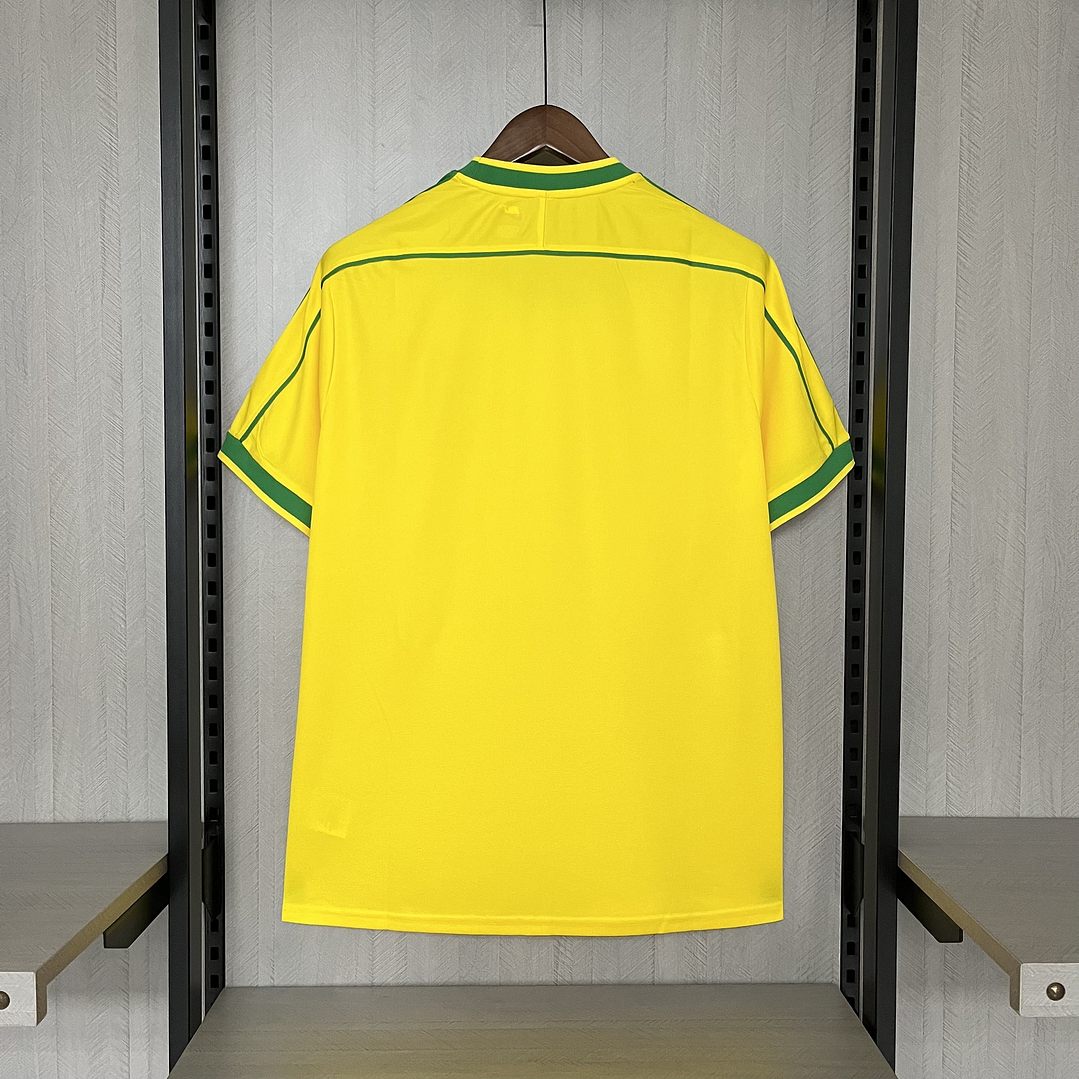 Brasil 1998 Retro (Home Kit) 2