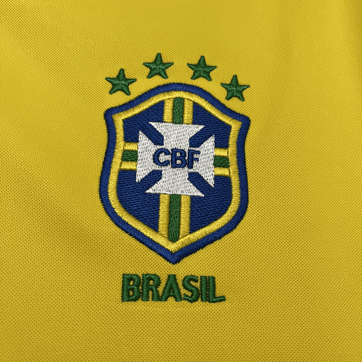 Brasil 1998 Retro (Home Kit) 3