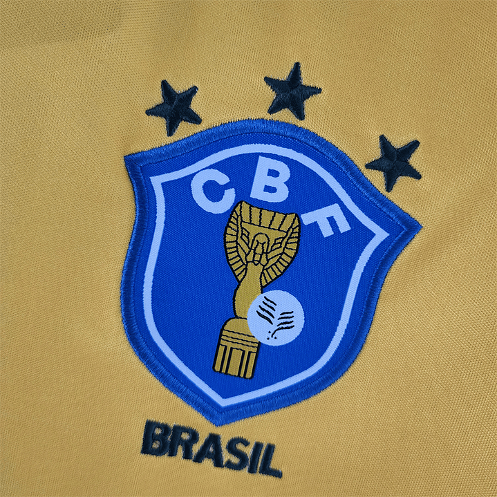 BRASIL 1988 Retro (Home Kit) 4
