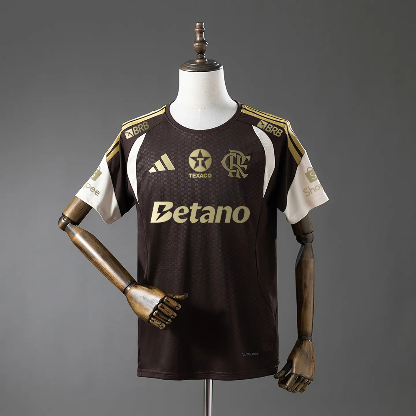 FLAMENGO 26/27 (Camisa de Treino Castanha) 3