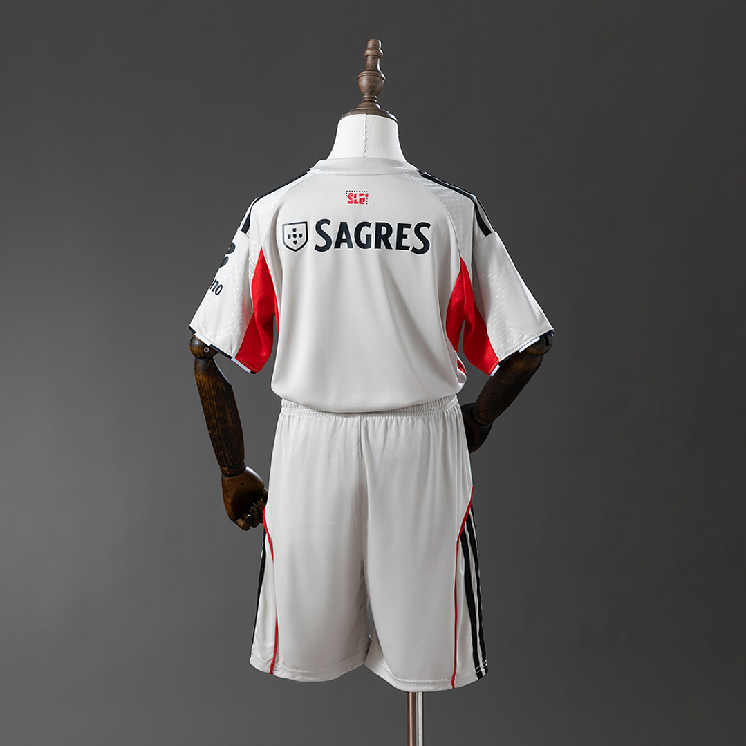 SL BENFICA 25/26 (Away Bege) Kit Criança 2