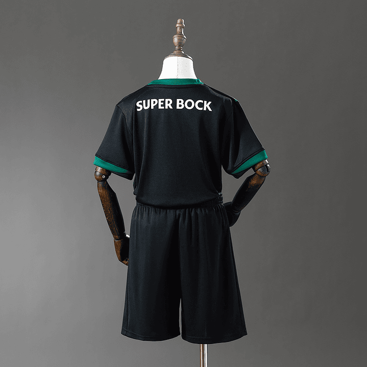 SPORTING CP 25/26 (Alternativa Preta) Kit Criança 2