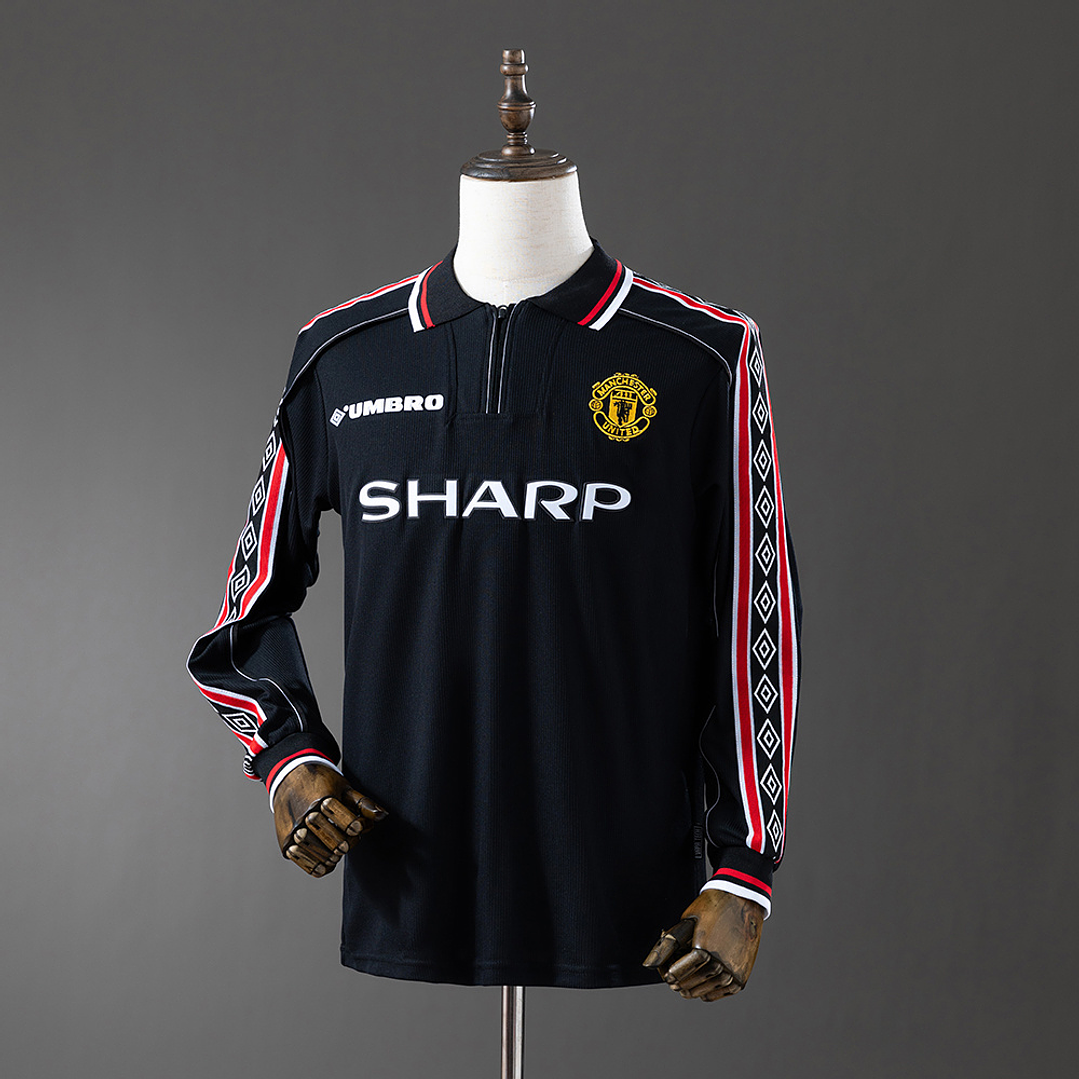 MANCHESTER UNITED 98/99 Retro (Away) Manga Comprida 1