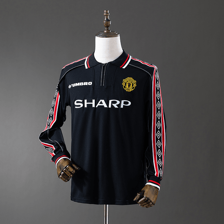 MANCHESTER UNITED 98/99 Retro (Away) Manga Comprida 1