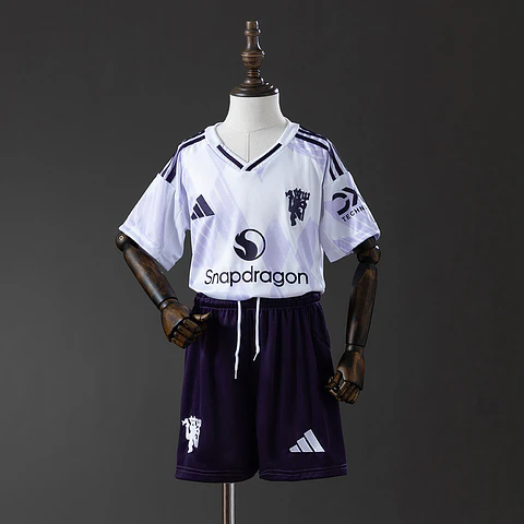 MANCHESTER UNITED 25/26 (Away) Kit Criança