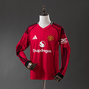 MANCHESTER UNITED 25/26 (Home) Manga Comprida