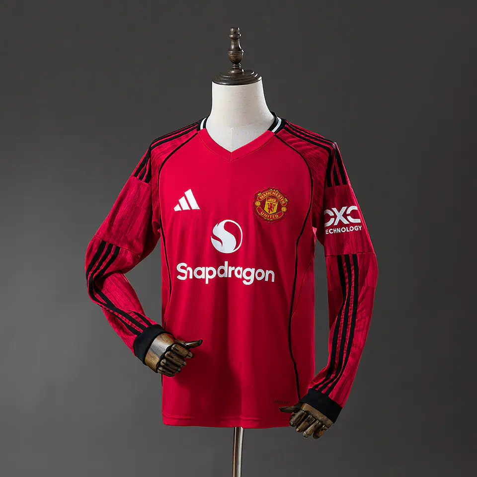 MANCHESTER UNITED 25/26 (Home) Manga Comprida 1