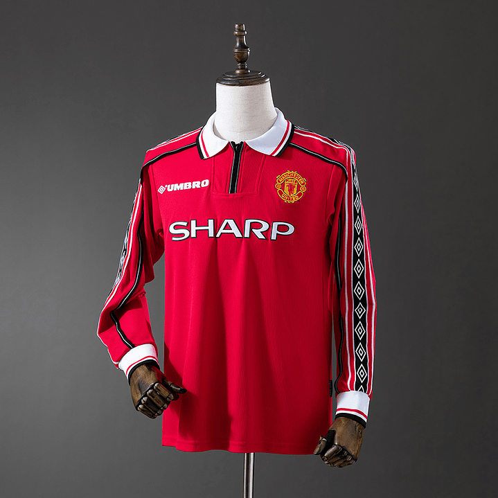 MANCHESTER UNITED 98/99 Retro (Home) Manga Comprida 1