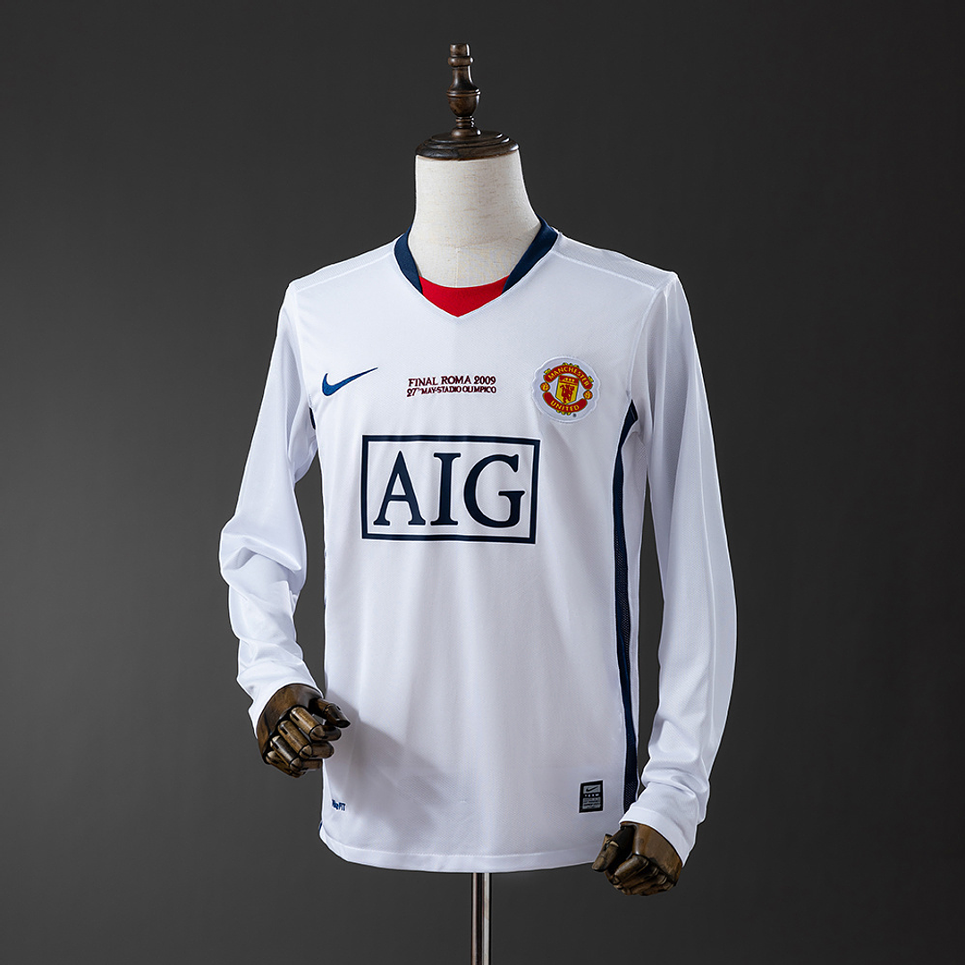 MANCHESTER UNITED 08/09 Retro (Versão Champions League Away) 1