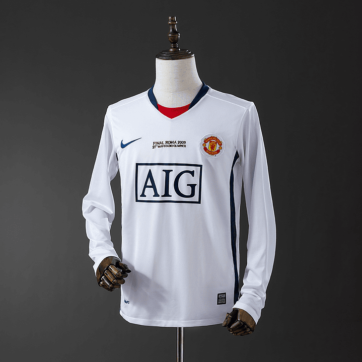 MANCHESTER UNITED 08/09 Retro (Versão Champions League Away) 1