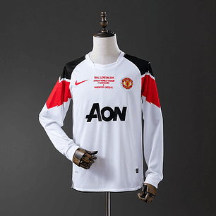 MANCHESTER UNITED 10/11 Retro (Champions League Away) Manga Comprida