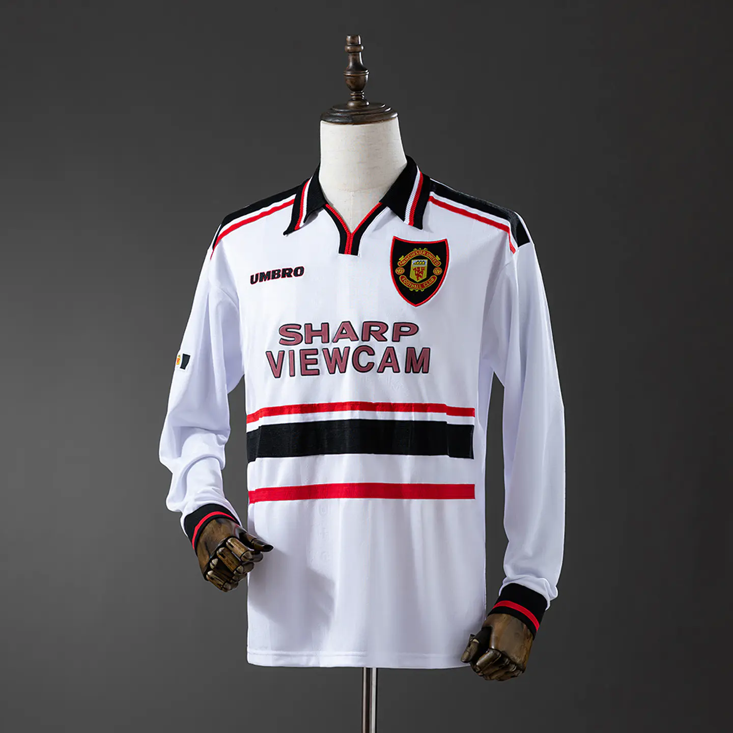 MANCHESTER UNITED Retro 97/98 (Away) Manga Comprida 1