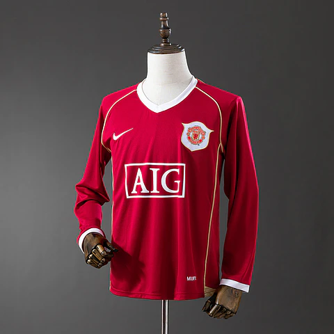 MANCHESTER UNITED 06/07 Retro (Manga Comprida)