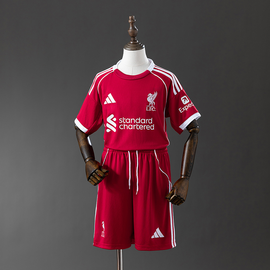 Liverpool 25/26 (Home Kit Criança) 1
