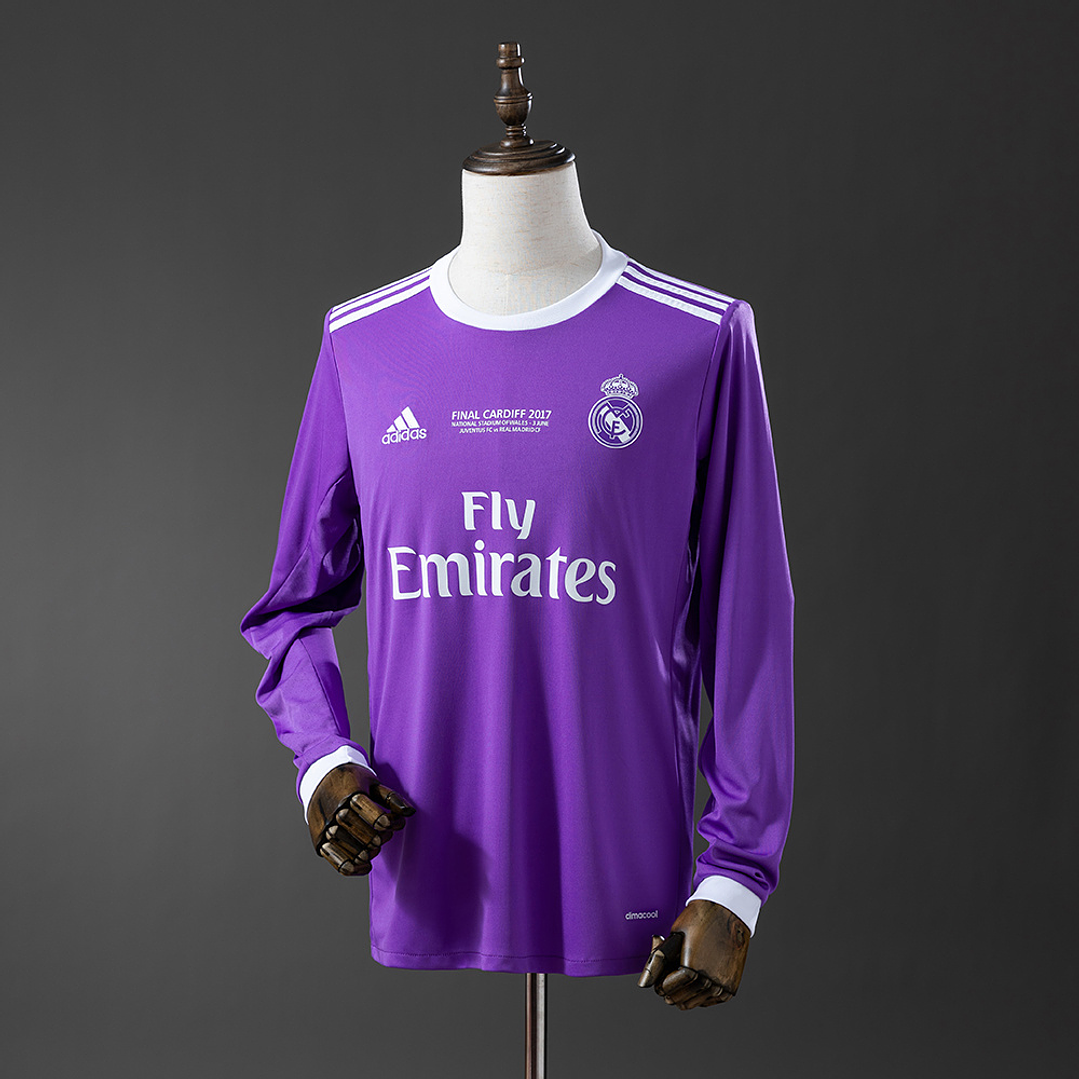 REAL MADRID Retro 16/17 (Away) Manga Comprida 1