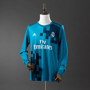 REAL MADRID Retro 17/18 (Third Manga Comprida)