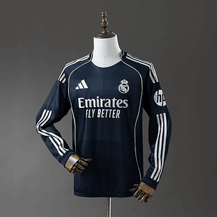 REAL MADRID 25/26 (Away Kit) Manga Comprida