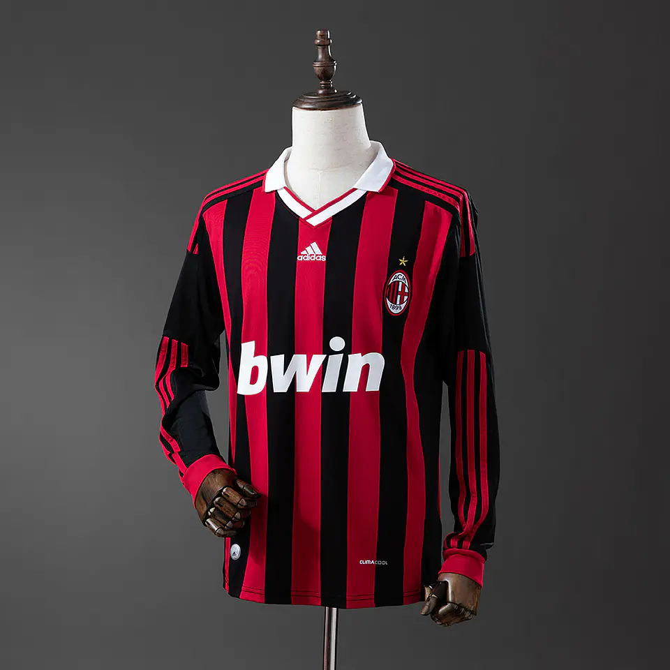 MILANO Retro 09/10 (Home Kit) Manga Comprida 1