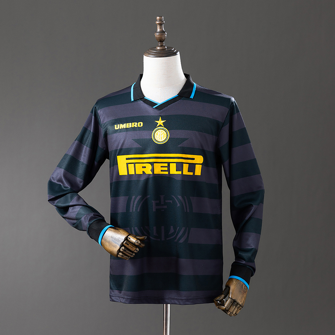 INTER MILAN 97/98 Retro (Away) Manga Comprida 1
