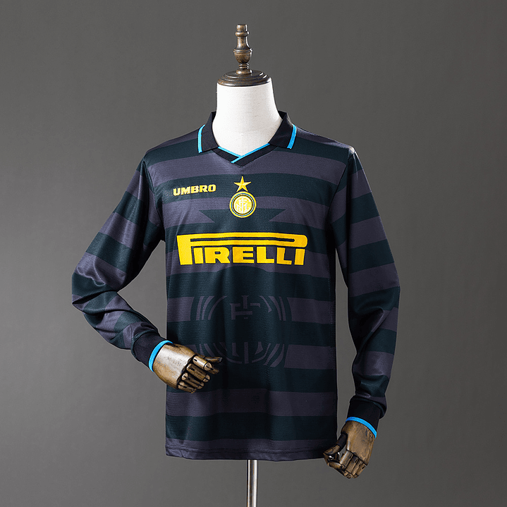 INTER MILAN 97/98 Retro (Away) Manga Comprida 1