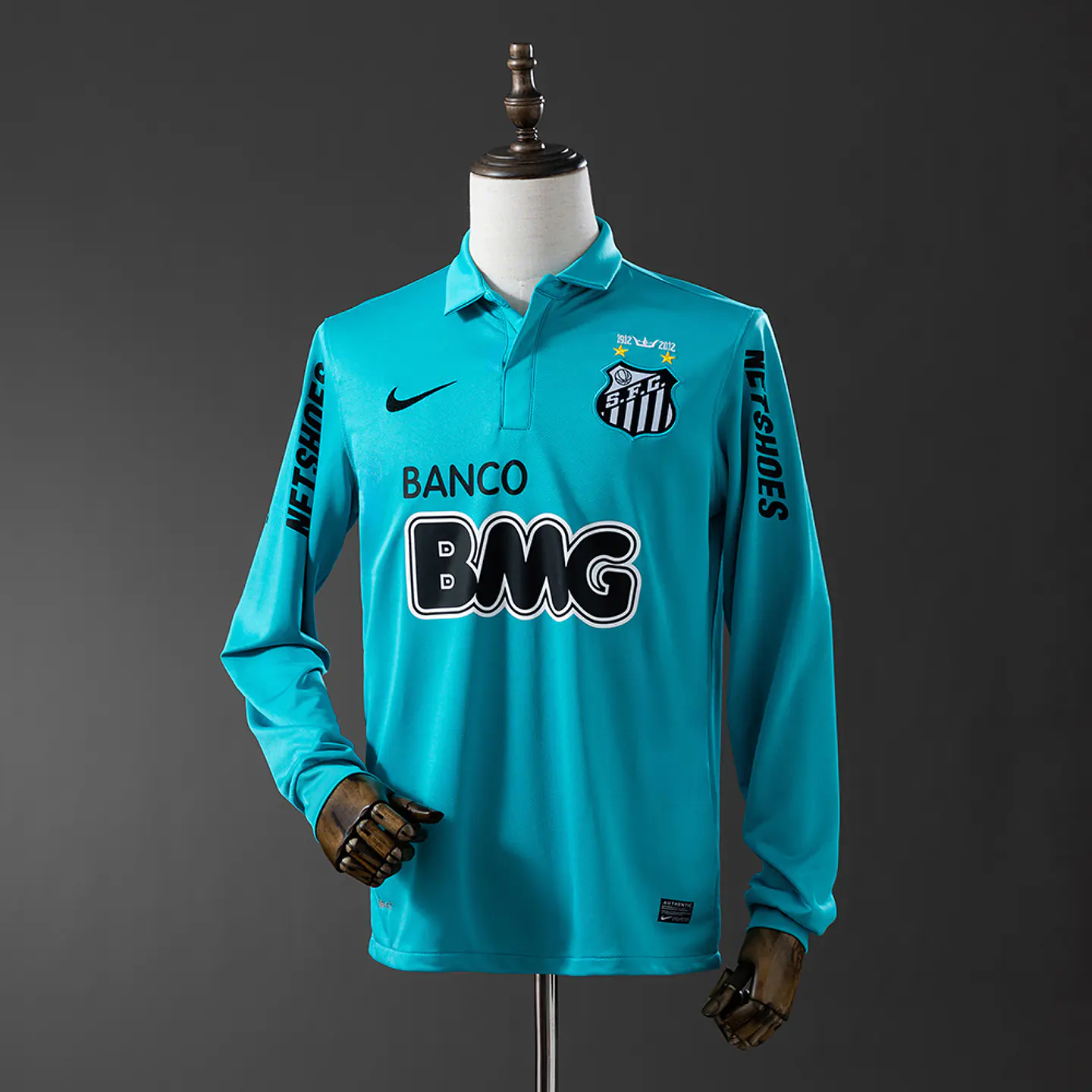 SANTOS FC 12/13 Retro (Away) Manga Comprida 1